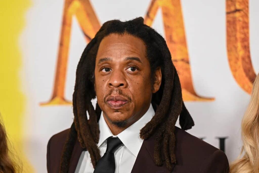 Jay-Z at the "Mufasa: The Lion King" premiere on Dec. 9, 2024.