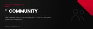 Now Entertainment Community category banner with two-person icon